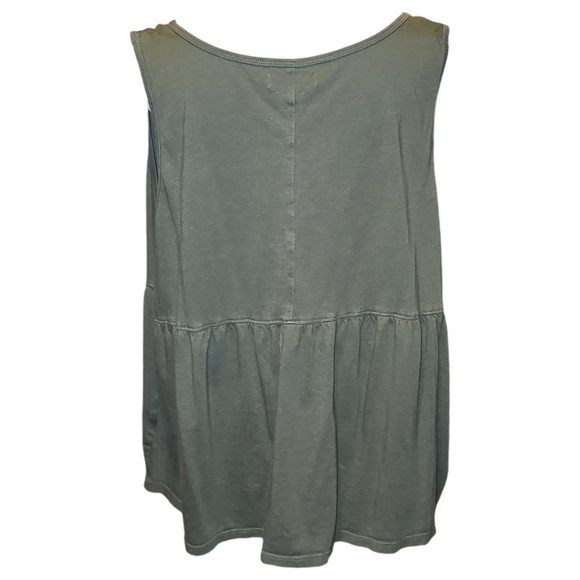 Sonoma Plus Size Goods For Life Button Front Utility Tank 2X - Picture 7 of 8